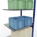 SCHULTE Lagertechnik - Système de rayonnage emboîtable - 2500x 750x600 mm, type 150 kg