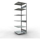 SCHULTE Lagertechnik - Système de rayonnage emboîtable - 2500x 750x800 mm, type 150 kg