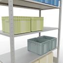SCHULTE Technique de Stockage - Embase avec verrou de longueur - 2000x1300x600 mm, type 150 kg