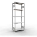 SCHULTE Technique de Stockage - Embase avec verrou de longueur - 2000x750x400 mm, type 150 kg