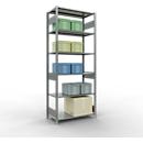 SCHULTE Technique de stockage - Embase enfichable avec verrous de longueur - 2500x1000x500 mm, type 150 kg