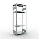 SCHULTE Technique de stockage - Système enfichable de rayonnage de base - 2000x 750x500 mm, type 150 kg