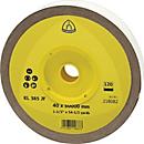Schuurrol KL 385 JF 40 mm K.120 voor metaal, korund KLINGSPOR