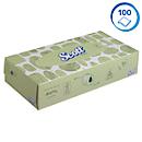 Scott® Kosmetiktücher 8837, 2-lagig, 1 Box mit 100 Tüchern, Tuchgröße ca. L 215 x B 186 mm, FSC®-Papier, weiß