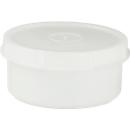 Screw-top container, round, 250 ml, ø 104 x H 50 mm