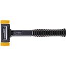 SECURAL hamer met zacht slagvlak d.30x40mm hickory terugstootloos medium PU