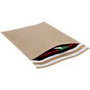 SecureLop verzendzakken van MD Securepack®, dubbele kleefsluiting, B 405 x L 480 mm + 2 x 40 mm bodemvouw, kraftpapier, bruin, 50 stuks