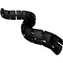 Serpentin pour câbles Premium, L 1250 mm, noir