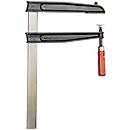Serre-joint à serrage profond TGNT, largeur de serrage 800 mm, profondeur 300 mm, manche en bois 45 x 12 mm