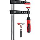 Serre-joint à vis en fonte malléable TG-2K largeur de serrage 250mm A.120mm 2K poignée 29x9mm