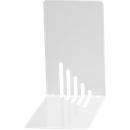 Serre-livres design MAUL, en métal, blanc