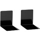 Serre-livres magnétiques MAUL, en métal. 120 x P 140 x H 140 mm, noir