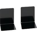 Serre-livres MAUL, en métal. 120 x P 140 x H 140 mm, noir