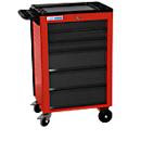 Servante d'atelier BASIC, 6 tiroirs, rouge