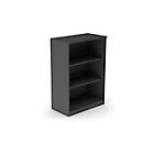 Shelf BEXXSTAR, 3 file heights, W 800 x D 445 x H 1155 mm, dark gray