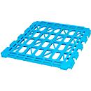 Shelf, plastic, for 3-sided swap body, light blue