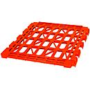 Shelf, plastic, for Roller Box 4-sided, red (RAL 3000)