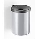 Sicherheitsaschenbecher, H 250 x ø 180 mm, silber