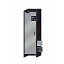 Sicherheitsschrank Typ 30 asecos Q-CLASSIC-30, Flügeltür, Anschlag links, Front asecos Silber, B 564 x T 620 x H 1947 mm