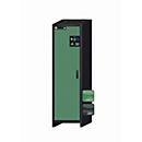 Sicherheitsschrank Typ 30 asecos Q-CLASSIC-30, Flügeltür, Anschlag links, Front Resedagrün, B 564 x T 620 x H 1947 mm
