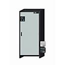 Sicherheitsschrank Typ 30 asecos Q-CLASSIC-30, Flügeltür, Anschlag rechts, Front Lichtgrau, B 864 x T 620 x H 1947 mm