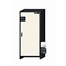Sicherheitsschrank Typ 30 asecos Q-CLASSIC-30, Flügeltür, Anschlag rechts, Front Reinweiß, B 864 x T 620 x H 1947 mm