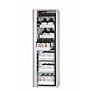 Sicherheitsschrank Typ 90 asecos S-PHOENIX-90, Falttür mit Türfeststellanlage, Anschlag links, Front Lichtgrau, B 596 x T 616 x H 1968 mm