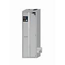 Sicherheitsschrank Typ 90 asecos S-PHOENIX Vol.2-90, Falttür mit Schließ-Automatik, Anschlag rechts, Front Lichtgrau, B 596 x T 616 x H 1968 mm