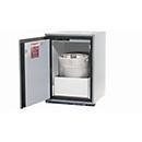 Sicherheitsunterbauschrank Typ 90 asecos UB-T-90, Flügeltür, Anschlag links, Front Lichtgrau, B 593 x T 600 x H 800 mm