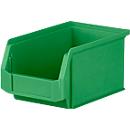 Sichtlagerkasten SSI Schäfer Serie PROFI LF 221, Polypropylen, L 234 x B 150 x H 122 mm, 2,7 l, grün