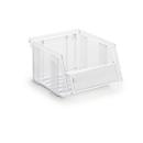 Sichtlagerkasten Treston Serie 1520, Polystyrol, L 192 x B 149 x H 105 mm, 1,5 L, transparent