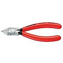 Side cutters L.125mm form 8 facet yes,small head pol.Ku.-coating KNIPEX