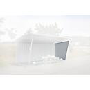 Side wall, trapezoidal sheet, left, for single-sided model