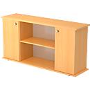 Sideboard ULM, H. 840 x l. 1661 x P 448 mm, coloris hêtre