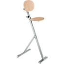 Siège assis- debout en bois. Pliable en un tournemain!