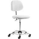 Siège d'atelier, avec repose- pieds, sans accoudoirs