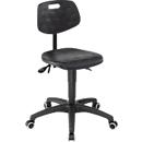 Siège d'atelier ProWork PW1- TR- PU, avec roulettes pour sols durs