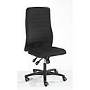 Siège de bureau ECCON plus-8 Prosedia, mécanisme synchrone, sans accoudoirs, rembourré, noir