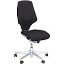 Siège de bureau modèle 64 Giroflex, sans accoudoirs, mécanisme synchrone résistant à l'usure, jusqu'à 150 kg,