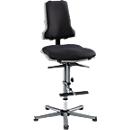 Siège de bureau SINTEC bimos, à contact permanent, siège ortho, sans accoudoirs & rembourrage, avec patins & aide à la montée