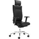 Siège de bureau SSI Proline P3+ DELUXE - mécanisme 3D - sans accoudoirs - dossier haut - avec repose-tête - Schäfer Shop Select