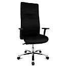 Siège de bureau XXL Big Star Topstar, mécanisme synchrone, avec accoudoirs, hauteur du dossier 800 mm