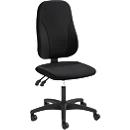 Siège de bureau YOUNICO plus 3 Prosedia, à contact permanent, sans accoudoirs, dossier 3D, noir