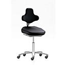 Siège pivotant pour laboratoire ESD 9103E, similicuir noir