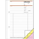 sigel® delivery note with receipt SD012, DIN A5 portrait, self-copying