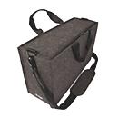 Sigel sacoche pour ordinateur portable Desk Sharing Bag Workspace M/L, pour 1 ordinateur portable jusqu'à 16″, feutre synthétique, gris foncé