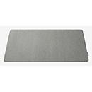 Sigel Schreibunterlage, extrabreit, einrollbar, Klettverschlussband, Antirutsch-Noppen, B 800 x T 2 x H 300 mm, RPET/Filz, hellgrau