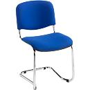 Silla cantilever ISO Swing, azul