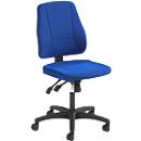 Silla de oficina YOUNICO PLUS 8 de Prosedia, mecanismo sincronizado, sin reposabrazos, respaldo medio alto, azul