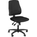 Silla de oficina YOUNICO PLUS 8 de Prosedia, mecanismo sincronizado, sin reposabrazos, respaldo medio alto, negro